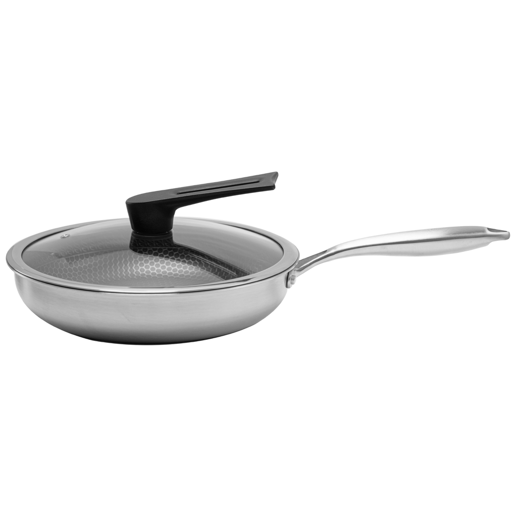 Sartén UYO 28cm Acero Inoxidable, Tapa – vista principal