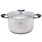 Batería de cocina UYO 9pzas, Acero Inoxidable – detalle