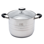 Batería de cocina UYO 9pzas, Acero Inoxidable – vista lateral