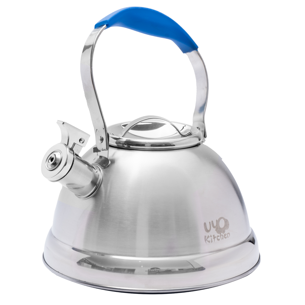 Tetera UYO 3L Acero, Silicón – vista principal