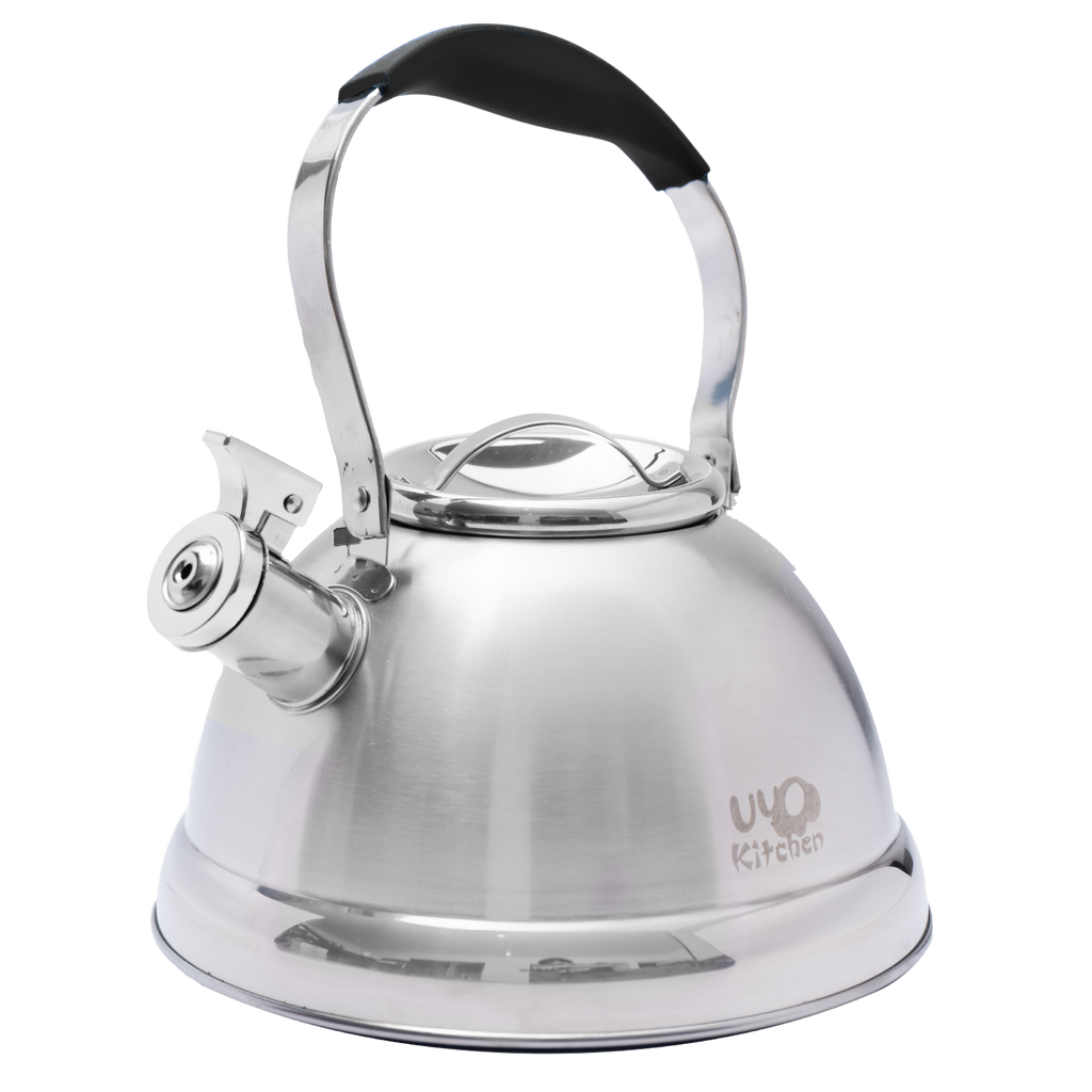 Tetera UYO 3L Acero, Silicón – vista principal