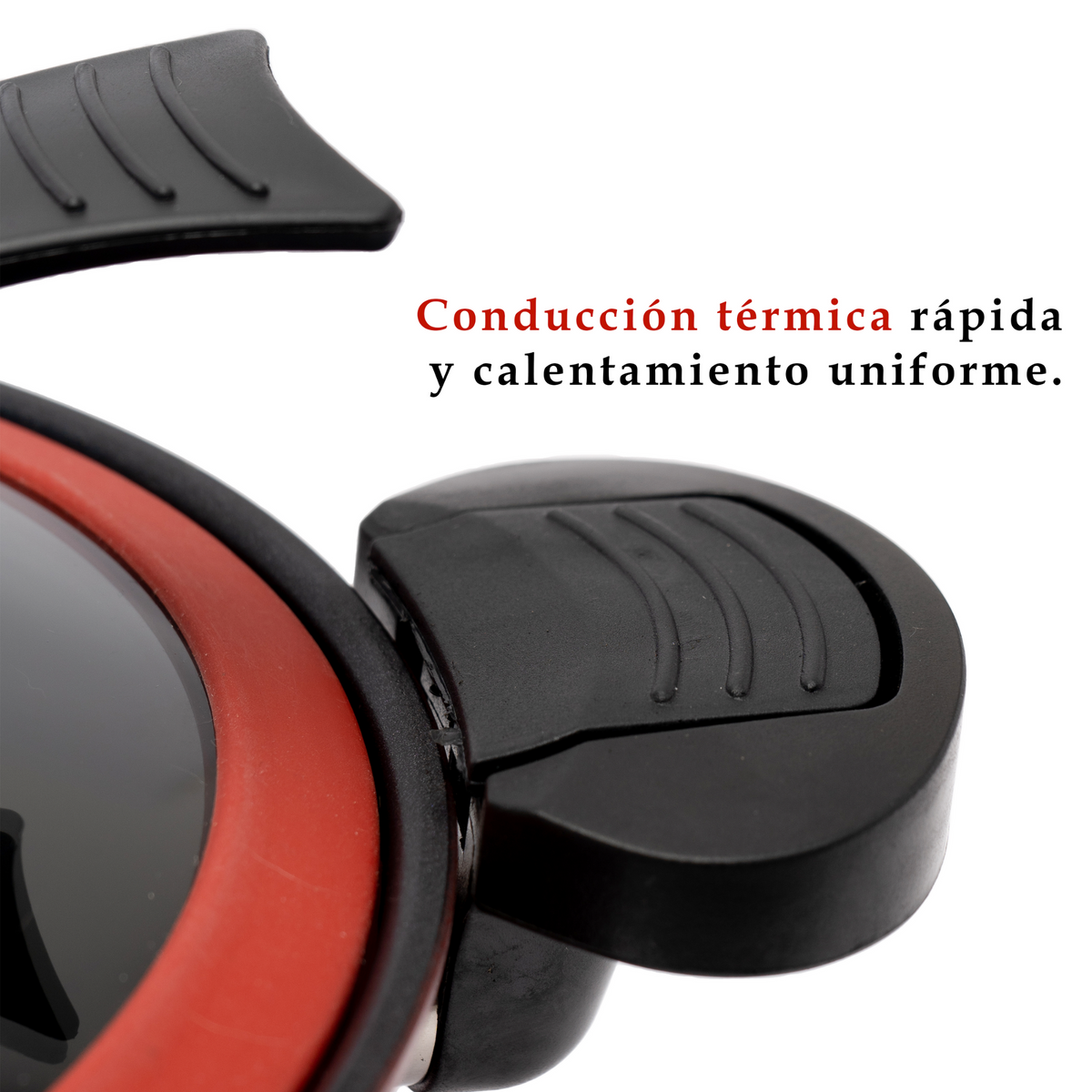 Olla de micropresión UYO Hierro, Micropresión – vista trasera