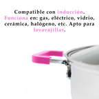 Batería de cocina UYO 2Ollas, Acero Inoxidable – detalle