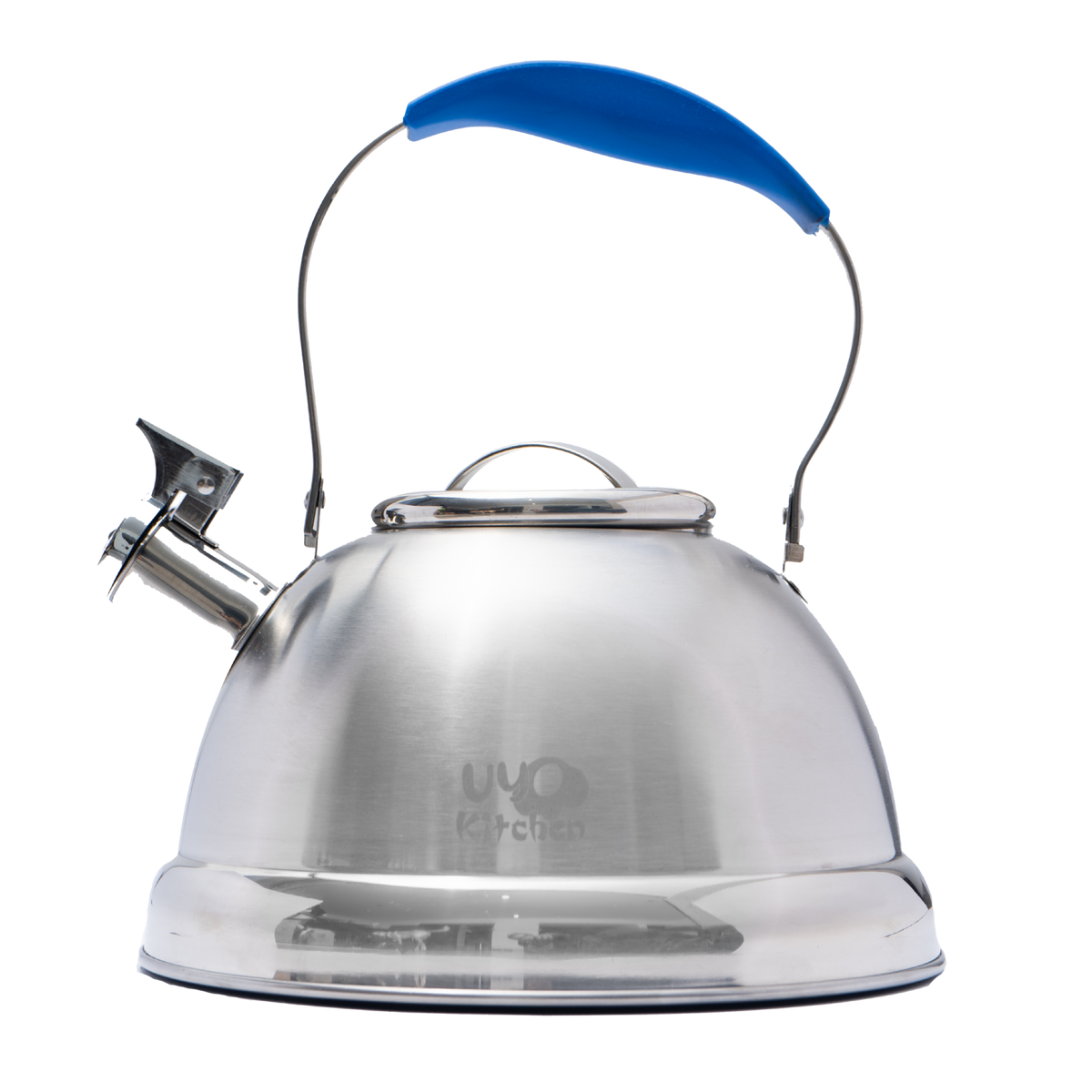 Tetera UYO 3L Acero, Silicón – vista lateral