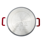 Batería de cocina UYO 2Ollas, Acero Inoxidable – detalle