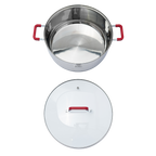Batería de cocina UYO 2Ollas, Acero Inoxidable – en uso