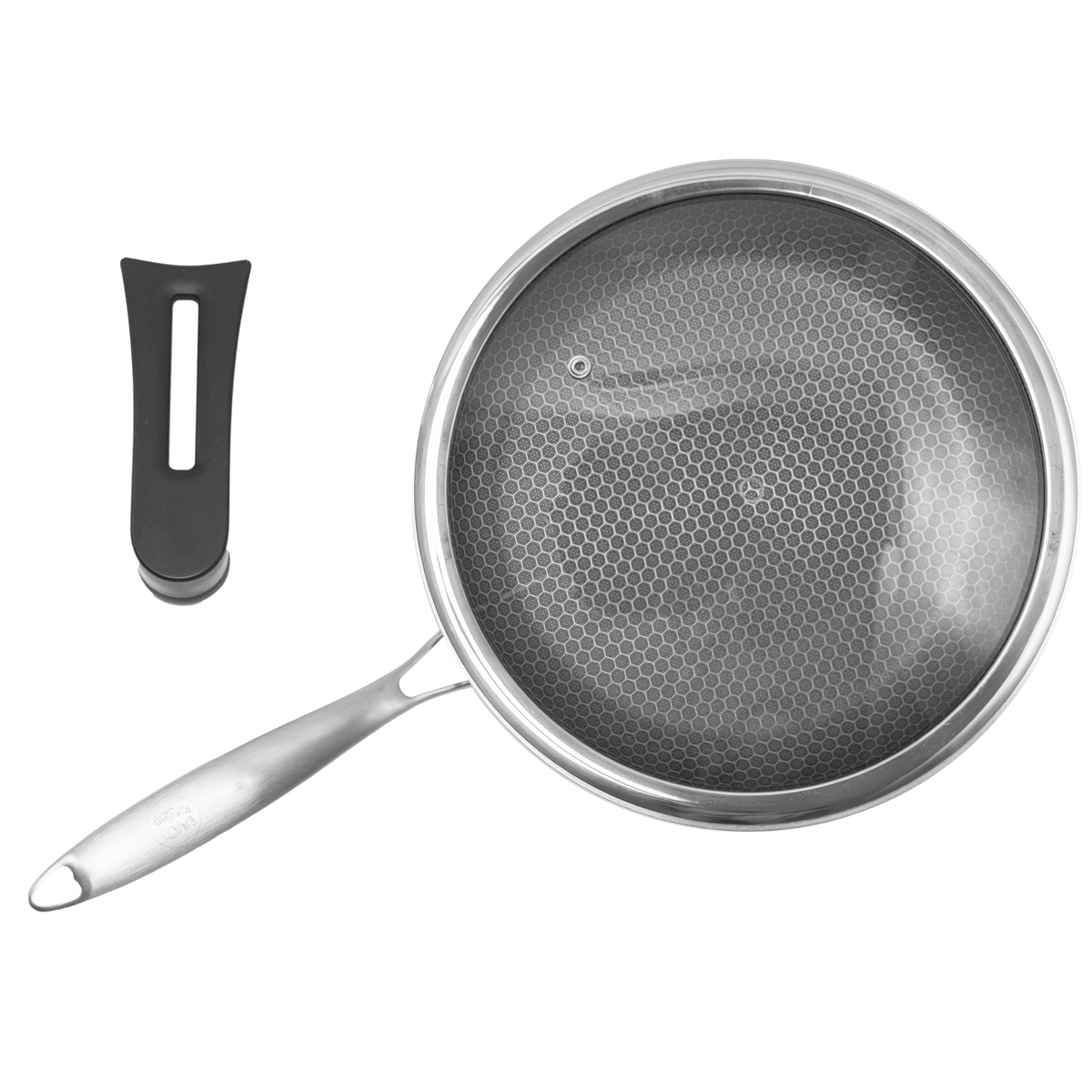 Sartén UYO 28cm Acero Inoxidable, Tapa – conjunto