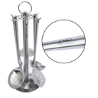 Utensilios UYO 7pzas, Acero Inoxidable – detalle