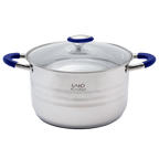 Batería de cocina UYO 9pzas, Acero Inoxidable – detalle
