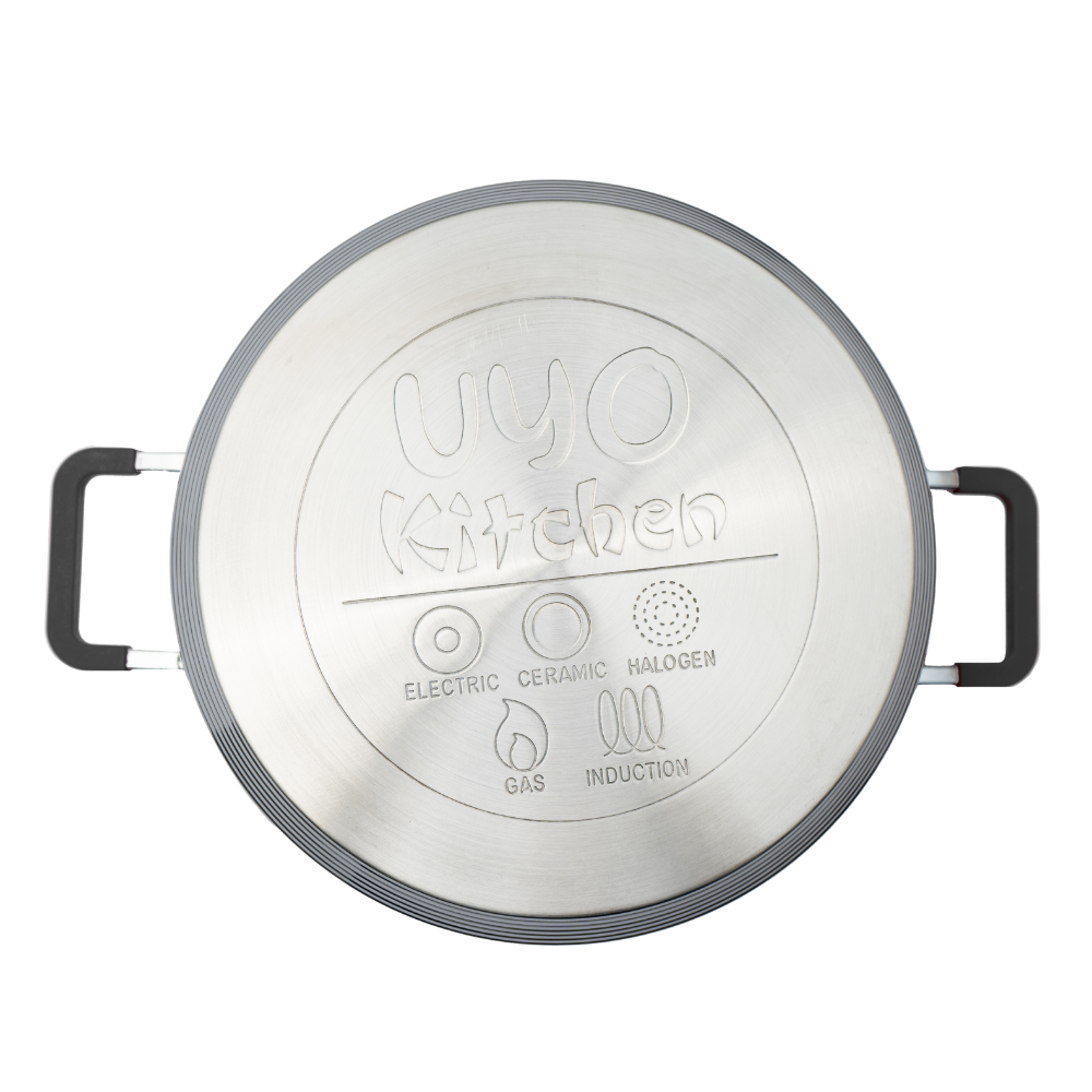 Batería de cocina UYO 2Ollas, Acero Inoxidable – packaging