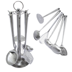 Utensilios UYO 7pzas, Acero Inoxidable – vista trasera