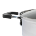 Batería de cocina UYO 2Ollas, Acero Inoxidable – en uso