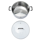 Batería de cocina UYO 2Ollas, Acero Inoxidable – ángulo inferior