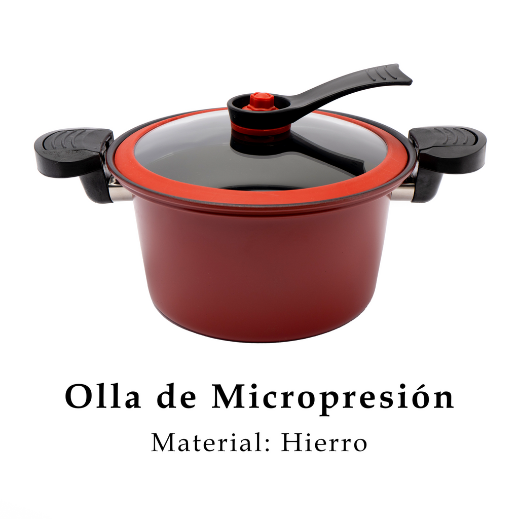 Olla de micropresión UYO Hierro, Micropresión – detalle