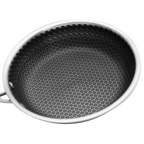 Sartén UYO 20cm Acero Inoxidable – ángulo superior