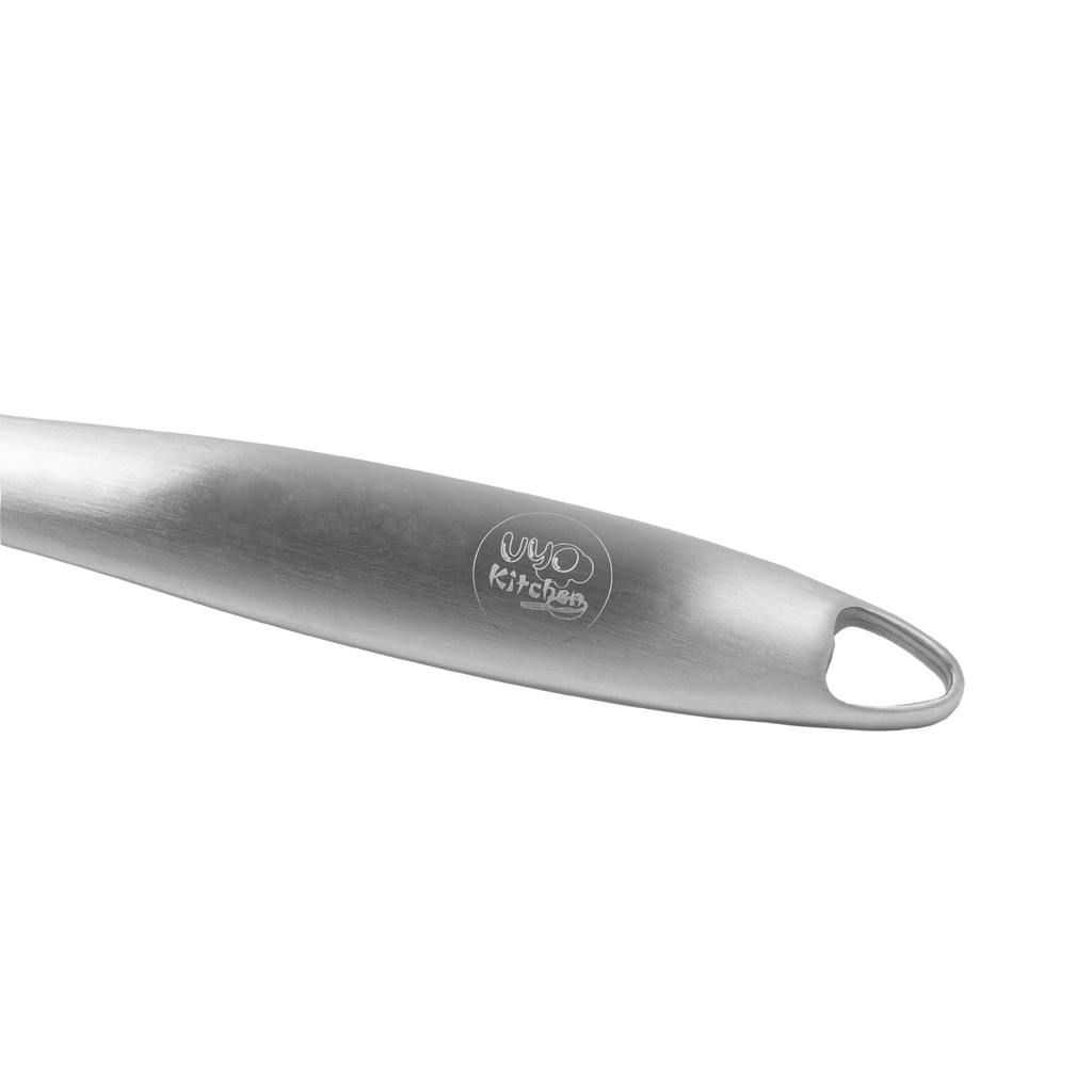 Pizza Pan UYO 28cm Acero Inoxidable – ángulo superior
