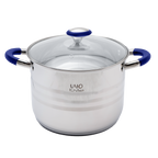 Batería de cocina UYO 9pzas, Acero Inoxidable – vista lateral