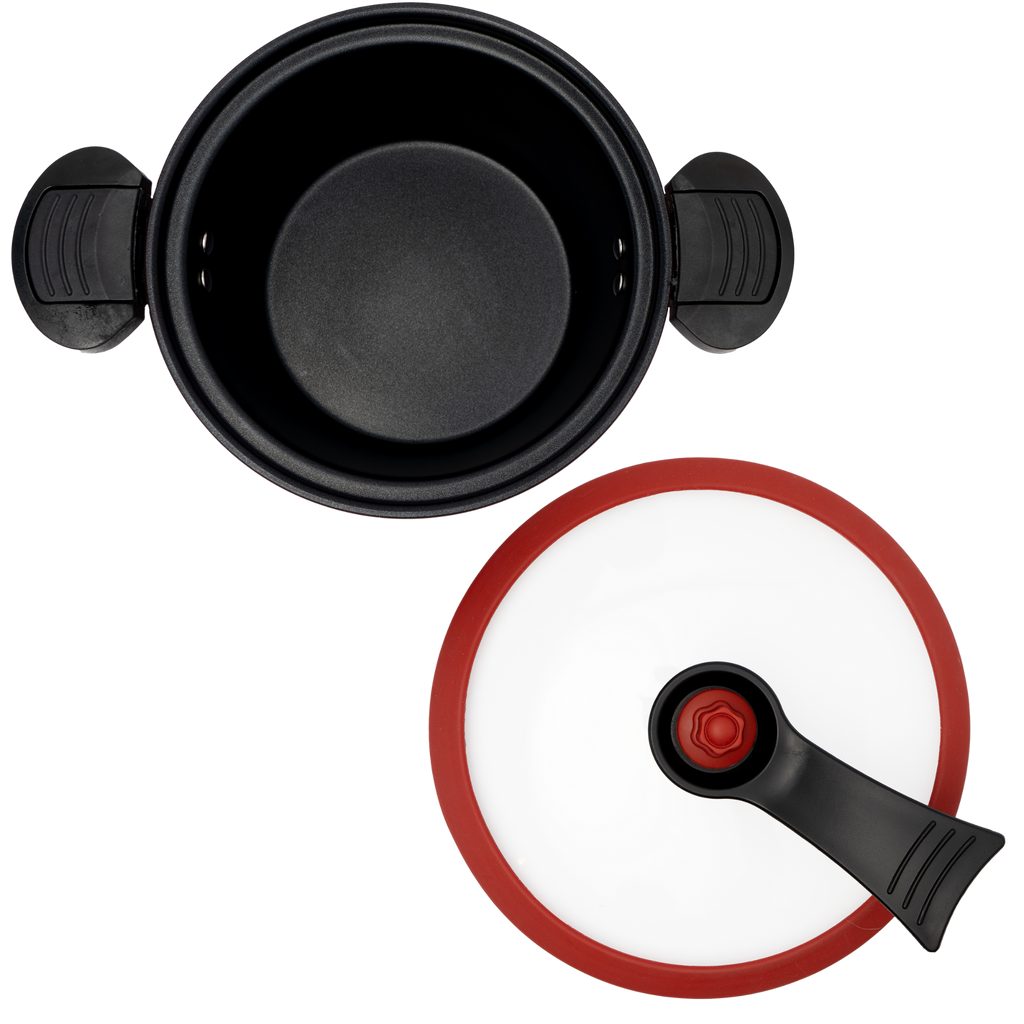 Olla de micropresión UYO Hierro, Micropresión – ángulo inferior