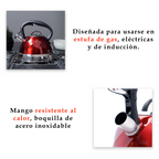 Tetera UYO 3L Acero, Ondas – ángulo superior